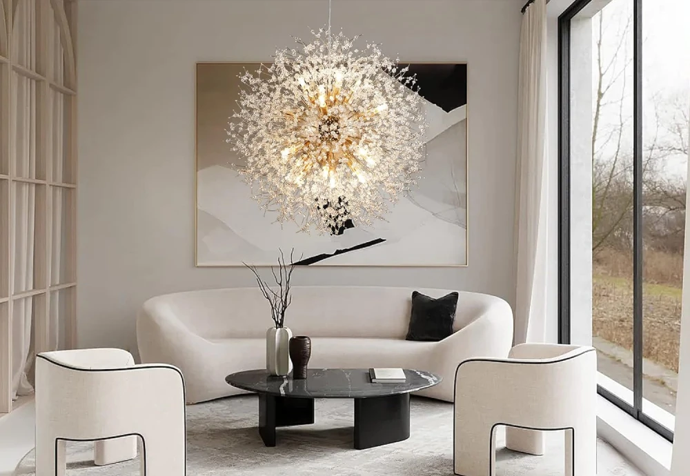 modern art deco chandelier